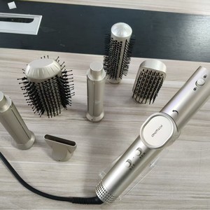 Pituind 90-Degree Foldable Hot Air Comb 6-In-1 Multi Functional Styling Tool With Negative Ion Constant Temperature Hair Care - Product Image 2