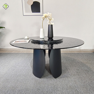 Precio barato nórdico moderno <span class=keywords><strong>redondo</strong></span> mesas de <span class=keywords><strong>comedor</strong></span> conjunto de 6 plazas <span class=keywords><strong>4</strong></span> plazas cocina restaurante <span class=keywords><strong>comedor</strong></span> - Product Image 3