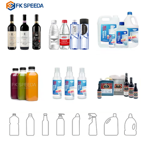 Fk-độ chính xác cao Tự động đóng chai tinh khiết uống nước khoáng điền dây chuyền sản xuất chai nước máy chiết rót - Product Image 4