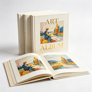 Libro para Colorear Personalizado de Tapa Dura de Cartón para Adultos, Servicio de Impresión de Paisajes Artísticos con Impresión Offset y Laminación de Película - Product Image 1