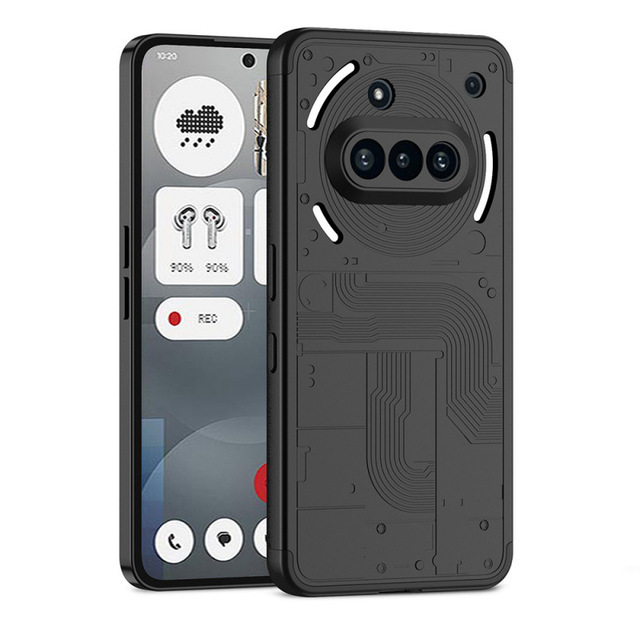 Shockproof Ultra Slim Matte Hard Plastic Mobile Phone Protective Cover for Nothing Phone 3A Pro 3A