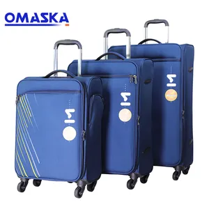 2020 nuevo diseño suave y duradero equipaje 4 piezas de equipaje en línea al por mayor bolsa maleta