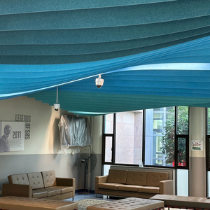 Pannelli Acustici Sospesi in Feltro PET 100% <span class=keywords><strong>per</strong></span> Riduzione del Rumore in Uffici e Edifici Commerciali - Product Image 4