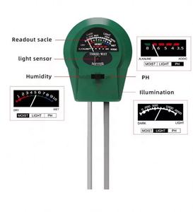 3 in 1 Sonden typ Gartenbau-Detektion instrument für Bodenfeuchte/Säure und Alkalität/Licht intensität Boden prüfgerät - Product Image 5