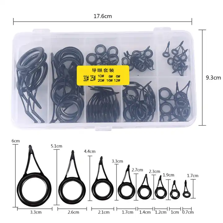 Robben 75pcs Mixed Stainless Steel Fishing