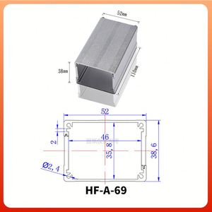 Split Type Inverter Control Box <b>Enclosure</b> OEM ODM Custom Aluminum Alloy Extrusion IP54 Industrial Electric Powder Coated - Product Image 3
