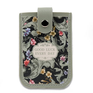 पु पुष्प प्रिंट आउट वॉलेट स्लिम मल्टी स्लॉट कार्ड केस थोक ब्रांडेड महिला वॉलेट कस्टम - Product Image 3
