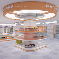 Centro de juegos interior para niños Área de arena de juego simulado Hospital de belleza Parque de juegos interactivo
