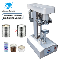 Máquina Selladora de Latas de Leche en Polvo, Selladora Eléctrica de Mesa para Latas Grandes de hasta 126 mm