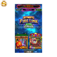 Cash Falls 5in1 Acheter Pass Ultimate Fire Link Vertical Multi Game Board W. Fonction de comptage des mains d'aperçu des compétences pour Arcade Machine