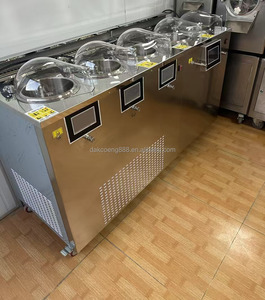 6 Tanks Italian Gelato Making <b>Machine</b> For Business 6 Flavor Hard <b>Ice</b> <b>Cream</b> Maker Continuous Vertical Batch Freezer Factory Price - Product Image 5