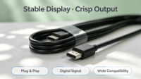   Câble DP version 1.4, 1,8 m, haute définition 8K, carte graphique 4K240 connectée à un moniteur, câble de connexion vidéo pour jeux