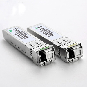 โมดูลไฟเบอร์ออปติกแบบเสียบเร็วสำหรับอุตสาหกรรม OEM/ODM ระยะ 40 กม. ความเร็ว 10Gbps SFP+ BIDI 10G - Product Image 3
