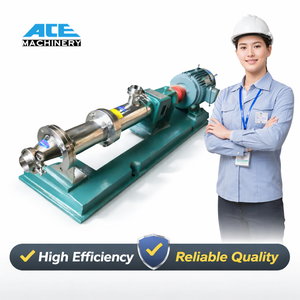 ปั๊มสกรูแนวตั้งสำหรับน้ำเชื่อมมะเขือเทศ - Product Image 3