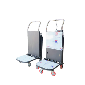 <span class=keywords><strong>Chariot</strong></span> électrique compact en acier inoxydable avec structure plateforme, personnalisable OEM pour un transport sécurisé de charges sur toute <span class=keywords><strong>escalier</strong></span> - Product Image 3