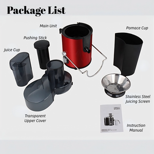 Elektrikli büyük kalibreli ev sıkacağı otomatik kalıntı ayırma taze suyu saf mastihousehold Smoothie makinesi ev kullanımı için - Product Image 4