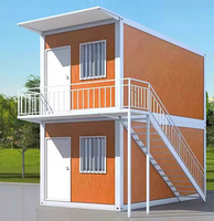 Maison conteneur modulaire préfabriquée abordable de 20 pieds pour bureau de chantier