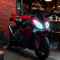 Pour S1000RR 2015-2018, nouveau kit de spoiler avant pour moto en ABS, avec ailerons aérodynamiques