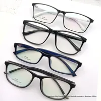 Lot Mixte de Montures de Lunettes Carrées Plein Cadre en TR90 Haut de Gamme Écologiques pour Hommes, Femmes et Étudiants – Lunettes de Lecture Confortables Classiques