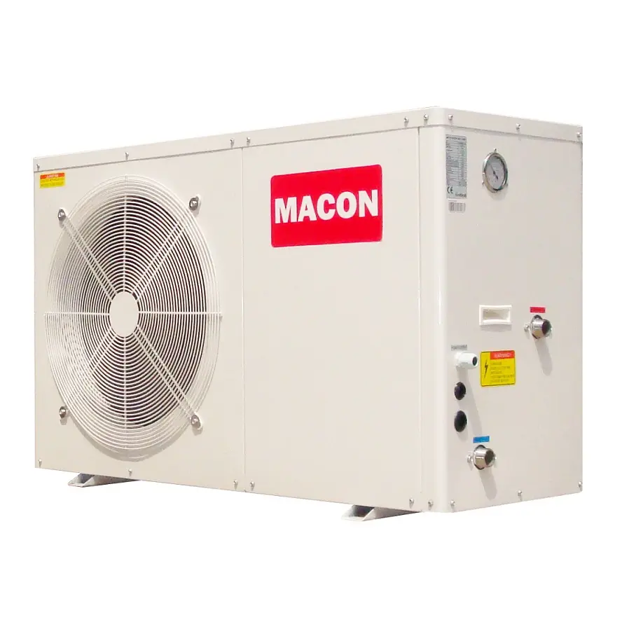 MACON金属ケーシング5KW小型住宅用空気から水へのヒートポンプ温水ヒートポンプ給湯器CE付き
