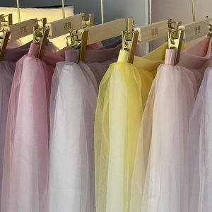 تنانير باليه شبكية متدرجة طويلة من 4 طبقات لعام 2024، أحدث صيحات ملابس تدريب الرقص والأكثر مبيعاً - Product Image 5