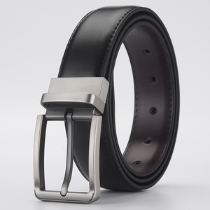 Cinto Masculino de Couro Genuíno com Fivela Rotativa de Alta Qualidade para Uso Diário - Product Image 6