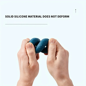 Fortalecedor de Agarre y Antebrazo, Fortalecedor de Antebrazo de Silicona, Agarrador de Mano Portátil para Entrenamiento de Fuerza - Product Image 3