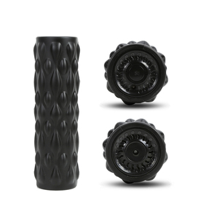 Venta al por mayor de alta calidad portátil Fitness tejido profundo masaje eléctrico 4 niveles de vibración masaje corporal Yoga rodillo de espuma - Product Image 4