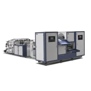 Automatic Computer Control High-speed Flat Open Bottom Sealing Roll Shopping Plastic Bag Making Machine