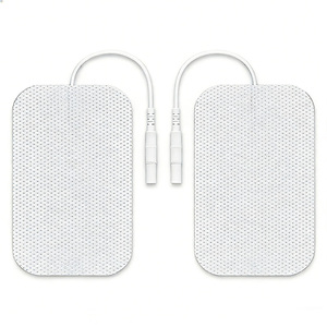 Électrodes <span class=keywords><strong>TENS</strong></span> réutilisables en tissu non tissé auto-adhésif certifiées CE, marque QD, modèle QD-D001, 80x130mm, pour remplacement d'appareil <span class=keywords><strong>TENS</strong></span> - Product Image 3
