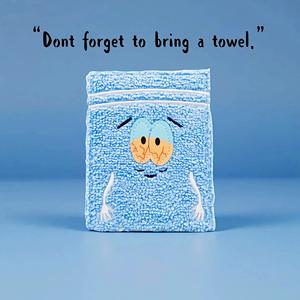 Cartera corta de cuero con diseño de Anime South Towelie, con múltiples ranuras para tarjetas y monedero, ideal como regalo para fans. - Product Image 1