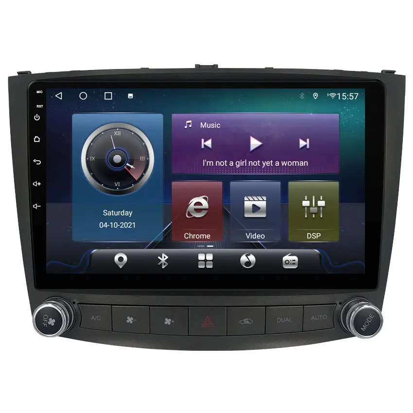 6 + 128G DSP Android Auto Multimedia-Player für Lexus IS200 IS220 IS250 IS300 IS350 autoradio GPS Navigation Stereo radio Kopf Einheit