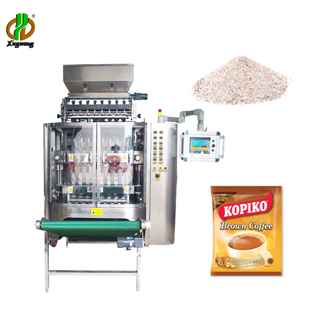 Packing Machine Multi-lane Automatic Vertical Instant Coffee Stick Pack Sugar Sachet Granule Packing Machine