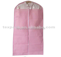 Funda para traje de hombre de tela no tejida de colores y plástico transparente