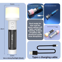 Lampe torche tactique en alliage d'aluminium rechargeable à LED super lumineuse, indice de protection IP55, portée du faisceau de 200 m, éclairage portable pour l'extérieur
