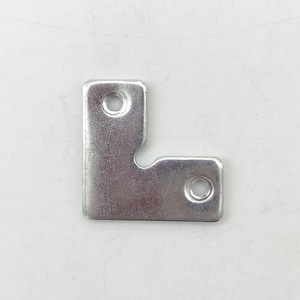Support d'angle en aluminium 30x14mm, connecteur de quincaillerie durable pour support de cadre de porte d'armoire - Product Image 2
