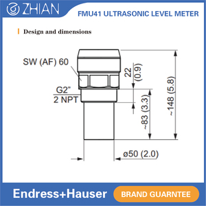 เครื่องวัดระดับอัลตราโซนิก Prosonic รุ่น FMU41 ของ Endress Hauser ที่มีความเสถียรและทนทานสูง - Product Image 3