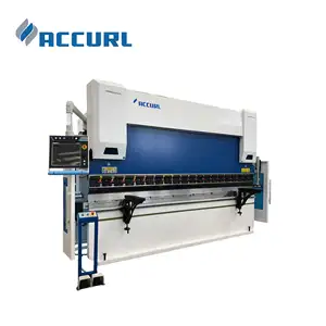 Máquina de freno de prensa CNC Accurl de 50 toneladas Smart FAB B2050 con Controlador gráfico Delem DA58T 2D