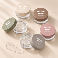 Gel de coiffage des sourcils personnalisé avec logo, sans cruauté animale, rehausseur de sourcils, baume adhésif pour lifting des cils, cire fixante pour sourcils, savon pour sourcils