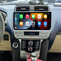 Lecteur multimédia de voiture 12.3 pouces pour Toyota Land Cruiser Prado 150 2018 - 2020 GPS navigation autoradio unité principale android