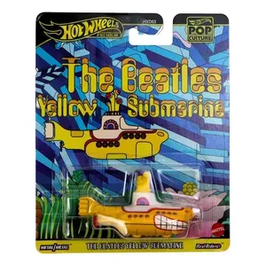 Ruote calde giocattoli a tema cultura Pop i Beatles ruote calde sottomarine gialle giocattoli a tema cultura Pop il sottomarino giallo Beatles - Product Image 1