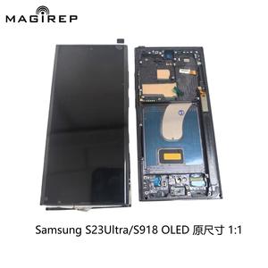 หน้าจอ LCD คุณภาพดีสำหรับ <span class=keywords><strong>Samsung</strong></span> S23Ultra/S918 WF OLED ขนาดเดิม 1:1 สำหรับโทรศัพท์มือถือ จอ LCD สำหรับเปลี่ยน - Product Image 2