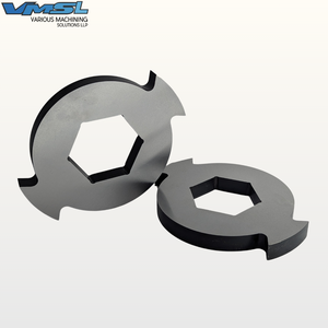 Lame de broyeur de ferraille industrielle usinée sur mesure, pièces de rechange durcies et affûtées - Product Image 1