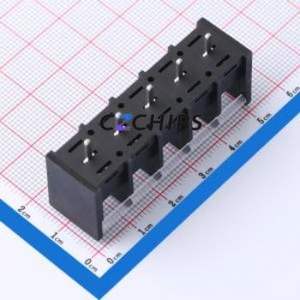 DBT40C-9.5-5P-BK-P Barrier Terminal Block Through hole Component (THT),P=9.5mm Connector 9.5mm 20A 300V - Product Image 2