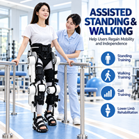 Exosquelette de rééducation des membres inférieurs à structure de cadre pour la marche et la position debout assistées