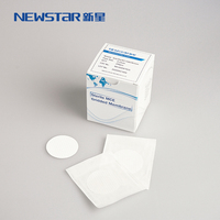 Membrana Estéril de MCE (Éster Mixto de Celulosa) Blanca con Rejilla Negra /47mm,0.22um/0.45um  Envasada Individualmente