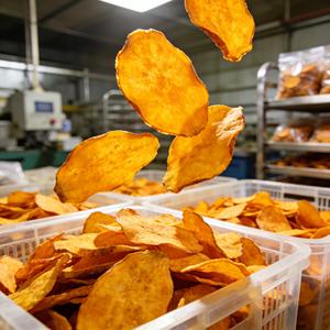 Rodajas de Camote Fritas con Poco Aceite, Alimento <span class=keywords><strong>Saludable</strong></span> con Diversos Sabores, Exportación Premium - Product Image 1