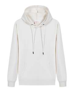 Sudadera de camuflaje informal en blanco de algodón con estampado de logotipo personalizado, chándal unisex con bordado de lana, sudaderas con capucha lisas de peso pesado a granel para hombre - Product Image 3