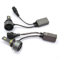 Ampoules de phares LED AILECAR PDV6 70W 5000LM 6000K, kit de conversion de phares de voiture haute puissance, éclairage automobile universel de remplacement