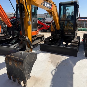 รถขุดขนาดเล็ก SY 35U 60 75 95 มือสอง รถขุดตีนตะขาบแท้สำหรับงานวิศวกรรม มีจำหน่ายในสต็อกที่เซี่ยงไฮ้ ประเทศจีน - Product Image 4